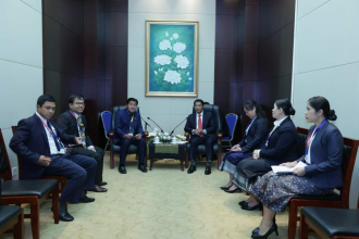  Vientiane Mayor Meets with Siem Reap Vice Governor to Strengthen Cooperation